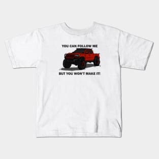 Toyota 4Runner Monster - Red Kids T-Shirt